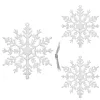 Christmas decorations - snowflakes Springos CA0755 3 pcs.
