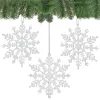 Christmas decorations - snowflakes Springos CA0755 3 pcs.
