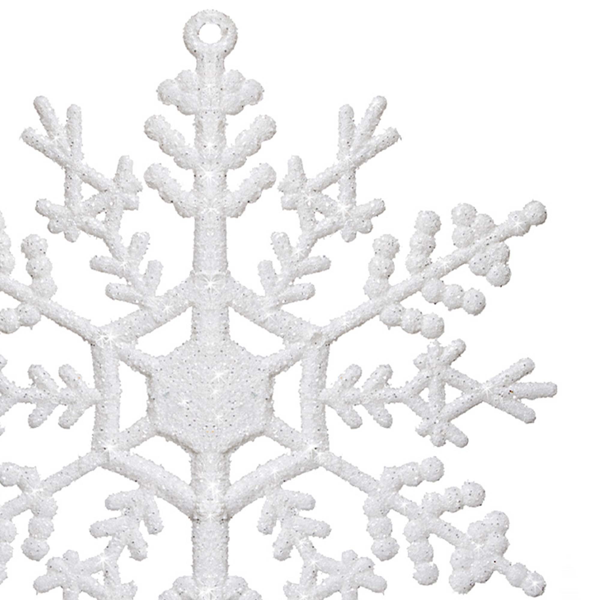 Christmas decorations - snowflakes Springos CA0755 3 pcs.