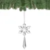 Christmas hanging ornaments crystal icicles Springos CA0077 13 cm