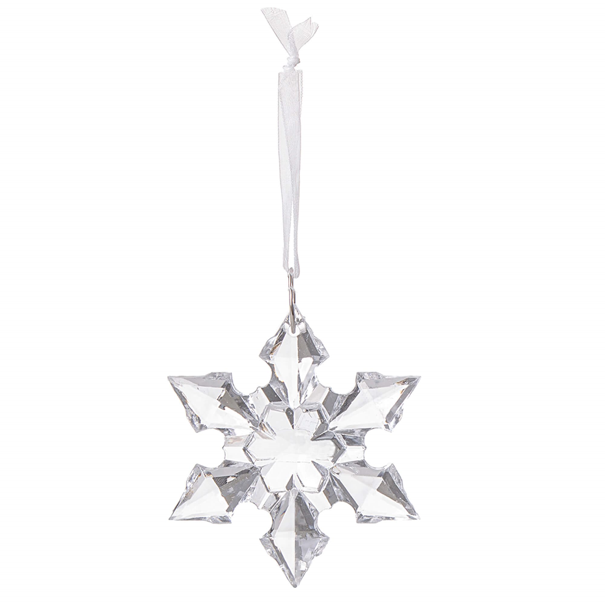 Crystal Christmas ornament snowflake Springos CA0078 | Buy online — Megaluks