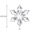 Crystal Christmas ornament snowflake Springos CA0078 | Buy online — Megaluks