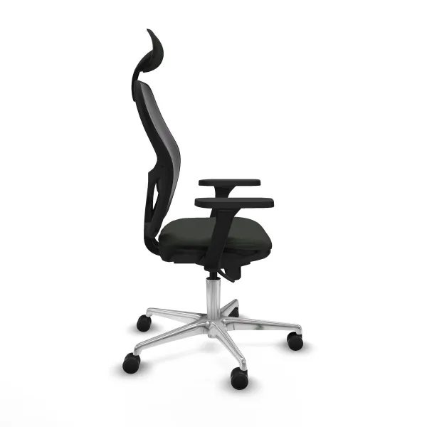 Office Chair with Headrest Jorquera Piqueras y Crespo 3D086N1 Black