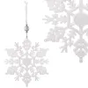 Christmas tree ornament, star, snowflake pendant 13 cm