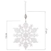 Christmas tree ornament, star, snowflake pendant 13 cm