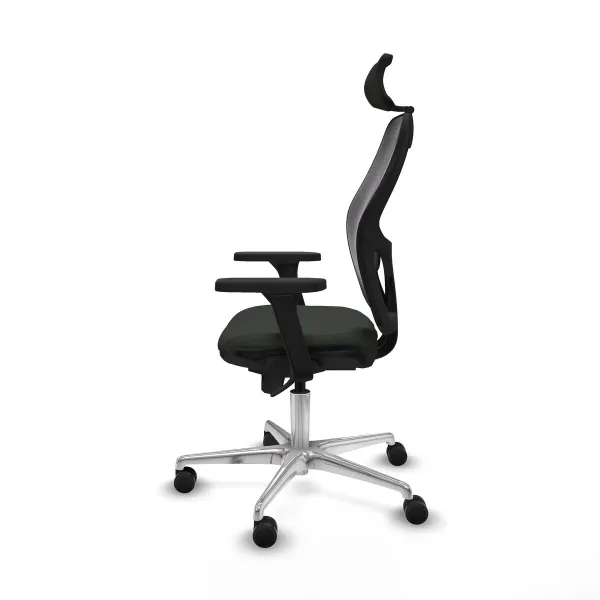 Office Chair with Headrest Jorquera Piqueras y Crespo 3D086N2 Black