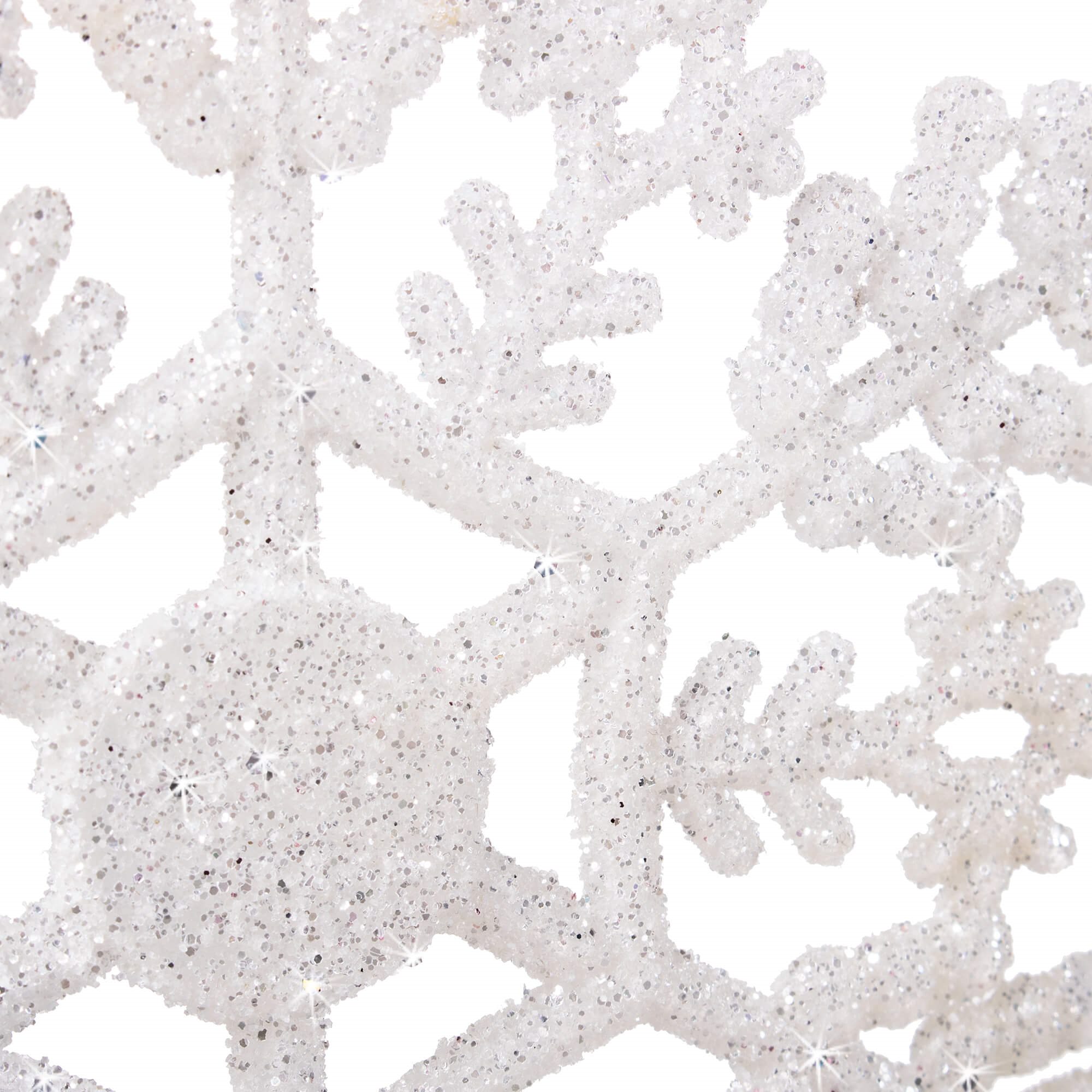 Christmas tree ornament, star, snowflake pendant 13 cm