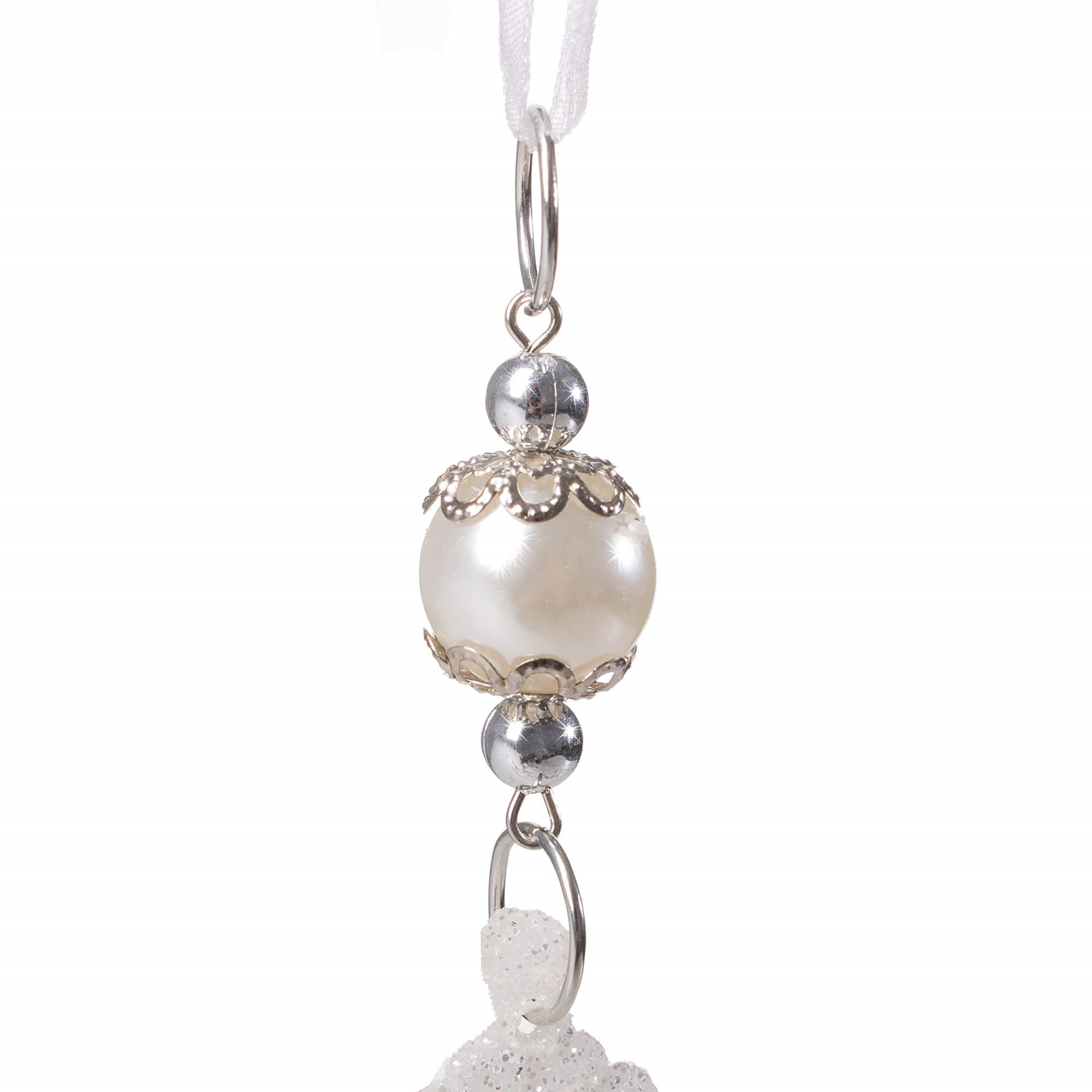 Christmas tree ornament, star, snowflake pendant 13 cm