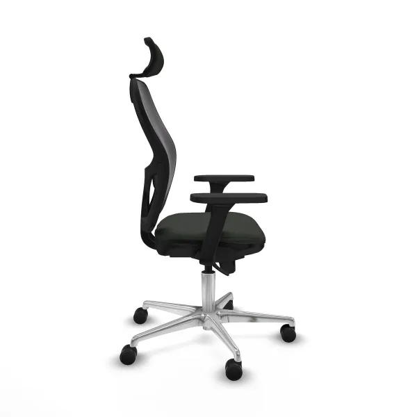 Office Chair with Headrest Jorquera Piqueras y Crespo 3D086N2 Black