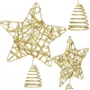 Christmas tree top, gold star Springos CA0785 | Buy online — Megaluks