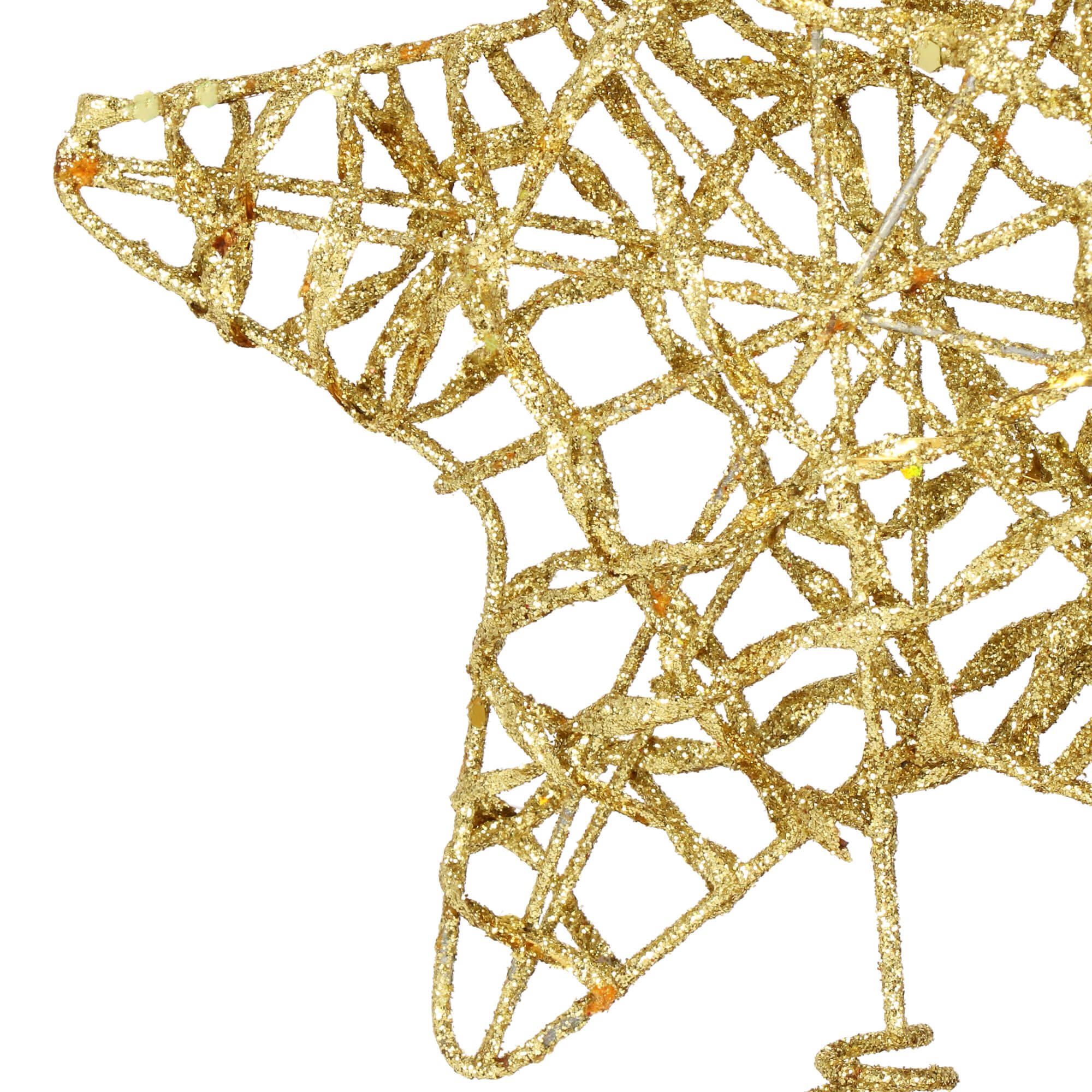 Christmas tree top, gold star Springos CA0785 | Buy online — Megaluks