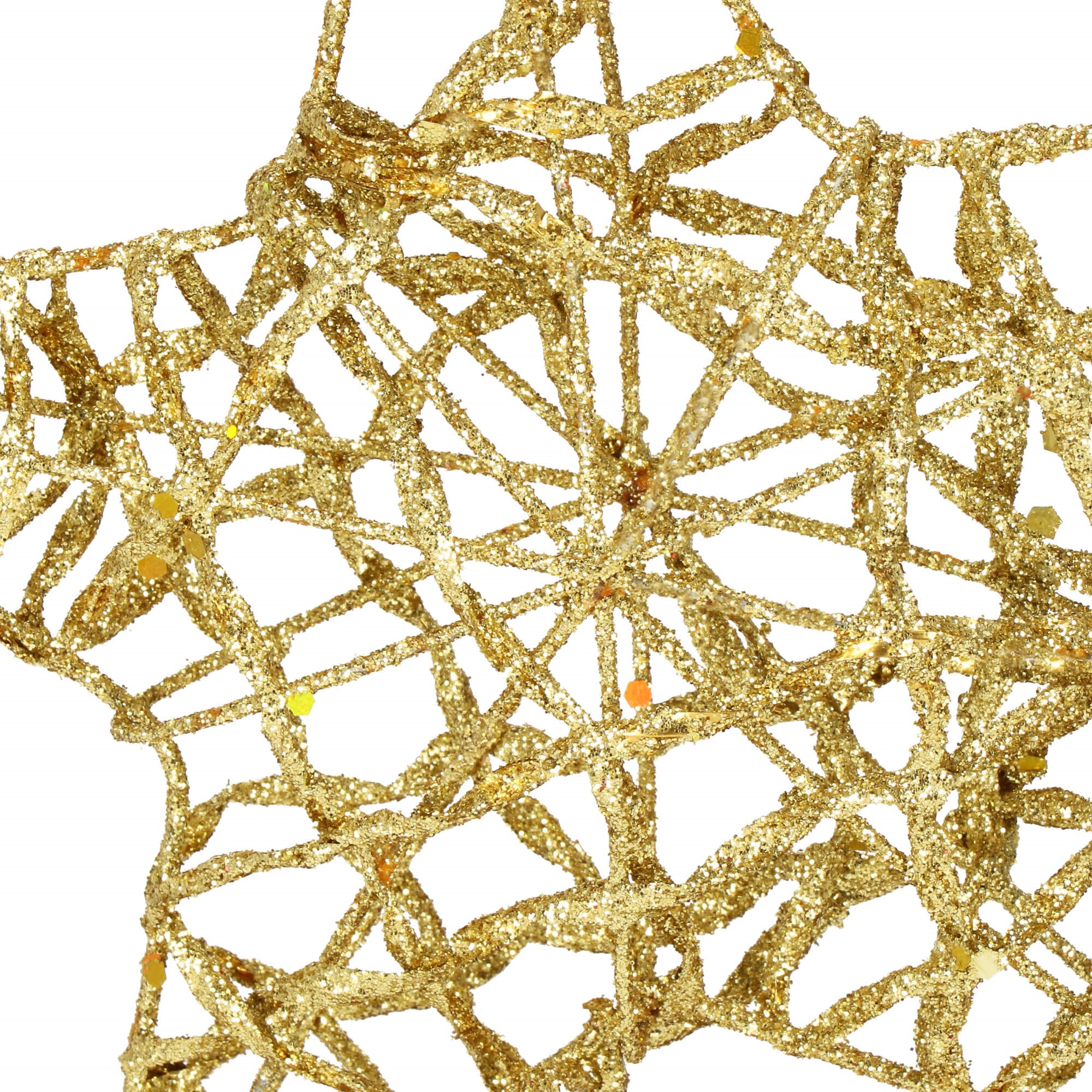 Christmas tree top, gold star Springos CA0785 | Buy online — Megaluks