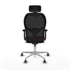 Office Chair with Headrest Jorquera Piqueras y Crespo 2D086G2 Maroon