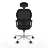 Office Chair with Headrest Jorquera Piqueras y Crespo 2D086N1 Maroon