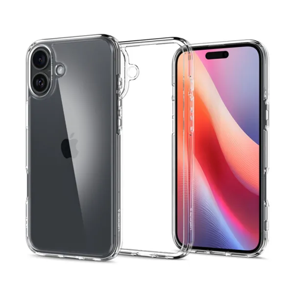Spigen Ultra Hybrid - Case for iPhone 16 (Clear)