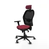 Office Chair with Headrest Jorquera Piqueras y Crespo 3D036G2 Maroon
