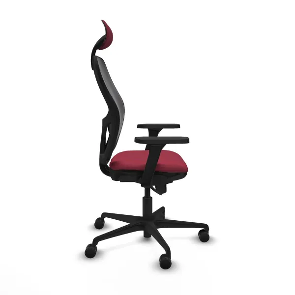Office Chair with Headrest Jorquera Piqueras y Crespo 3D036N1 Maroon