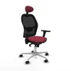 Office Chair with Headrest Jorquera Piqueras y Crespo 3D086N1 Maroon