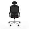 Office Chair with Headrest Jorquera Piqueras y Crespo 3D086N1 Maroon