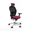 Office Chair with Headrest Jorquera Piqueras y Crespo 3D086N2 Maroon