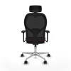 Office Chair with Headrest Jorquera Piqueras y Crespo 3D086N2 Maroon