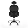 Office Chair with Headrest Jorquera Piqueras y Crespo 1D036G1 White
