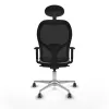 Office Chair with Headrest Jorquera Piqueras y Crespo 1D086G1 White