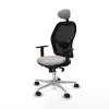 Office Chair with Headrest Jorquera Piqueras y Crespo 1D086N1 White