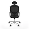 Office Chair with Headrest Jorquera Piqueras y Crespo 1D086N1 White