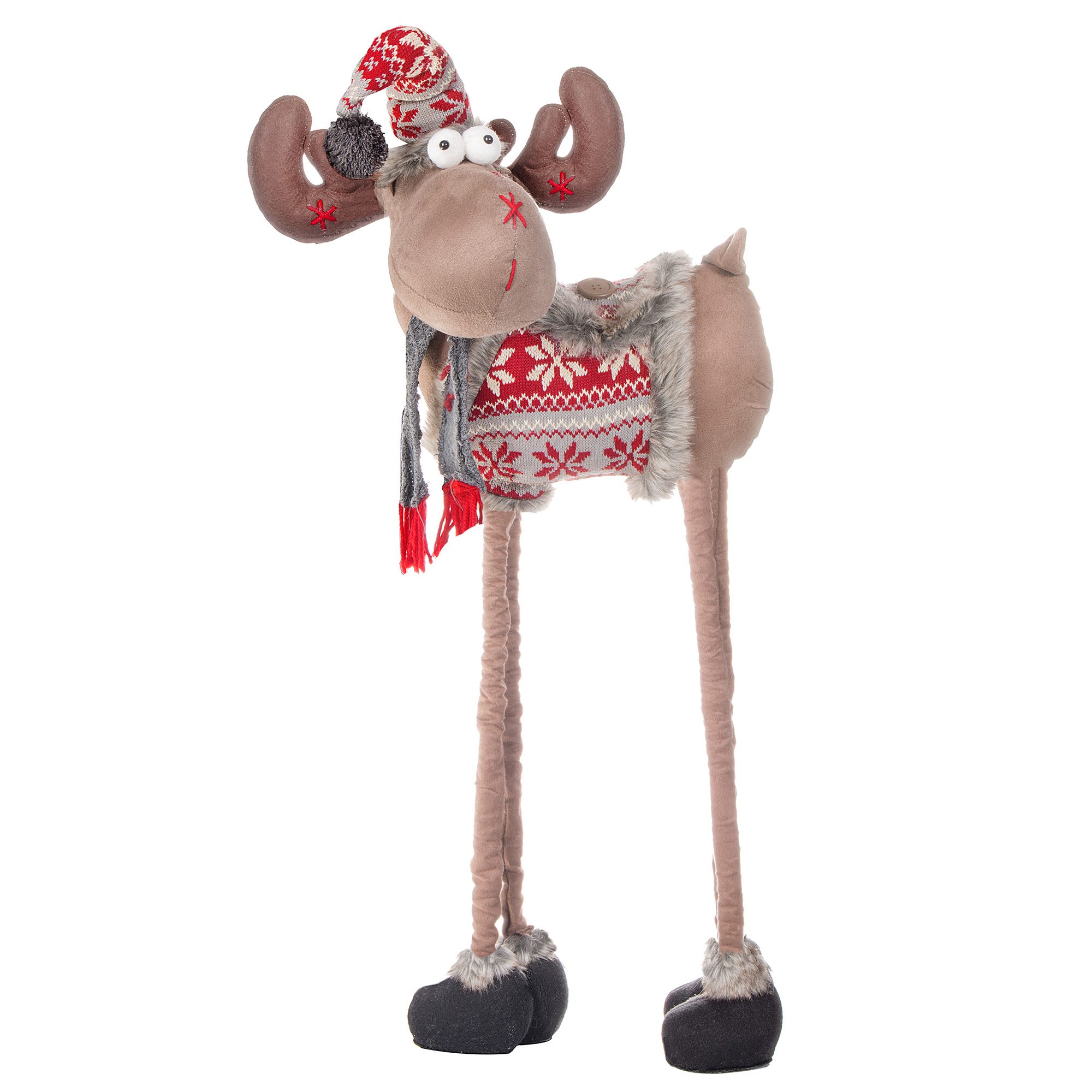 Christmas reindeer Springos CA0107, 84–124 cm