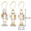 Christmas decoration Nutcracker Spring CA1108 8cm 3 pcs | Buy online — Megaluks