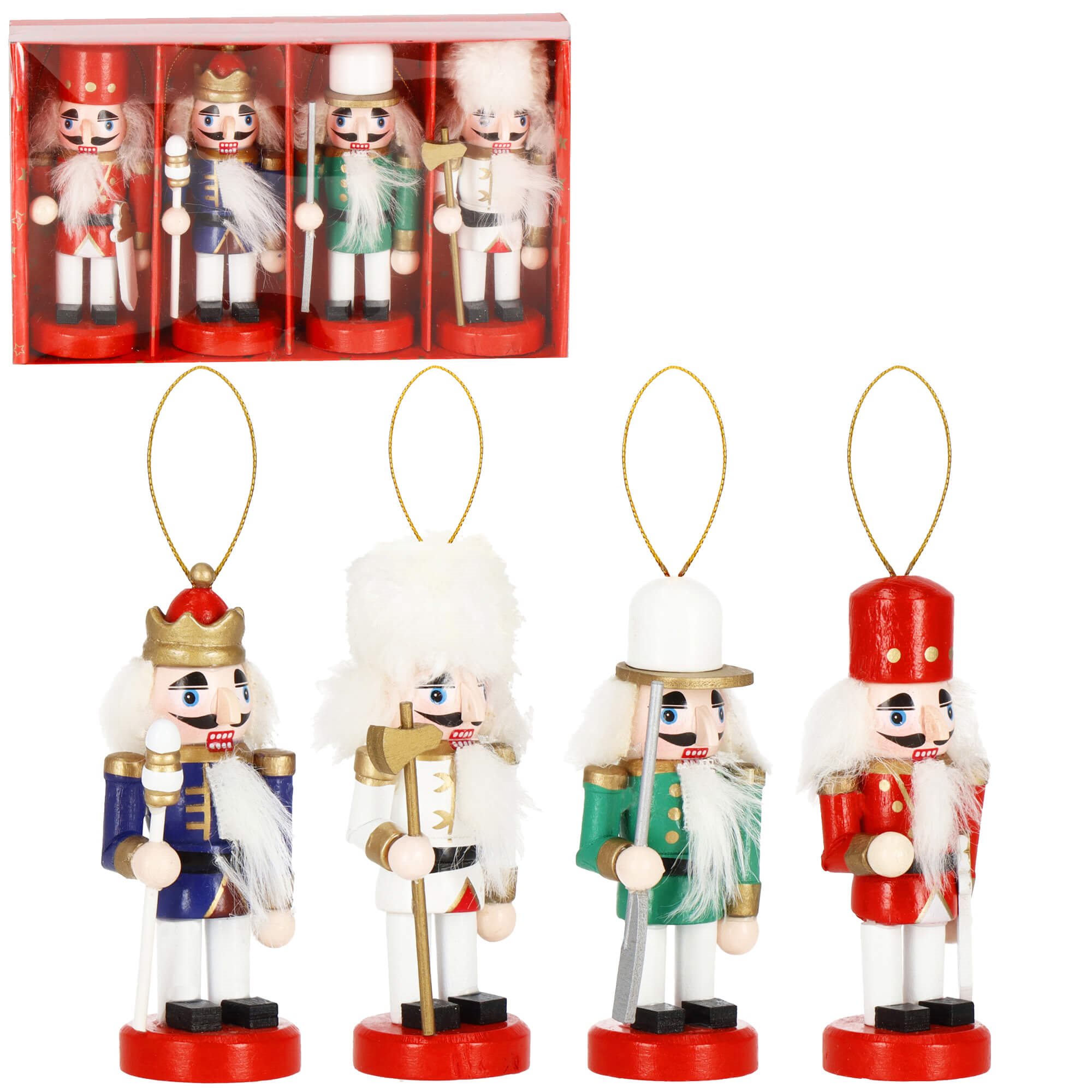Christmas decoration Nutcracker Springos CA1110 10cm 4  | Buy online — Megaluks