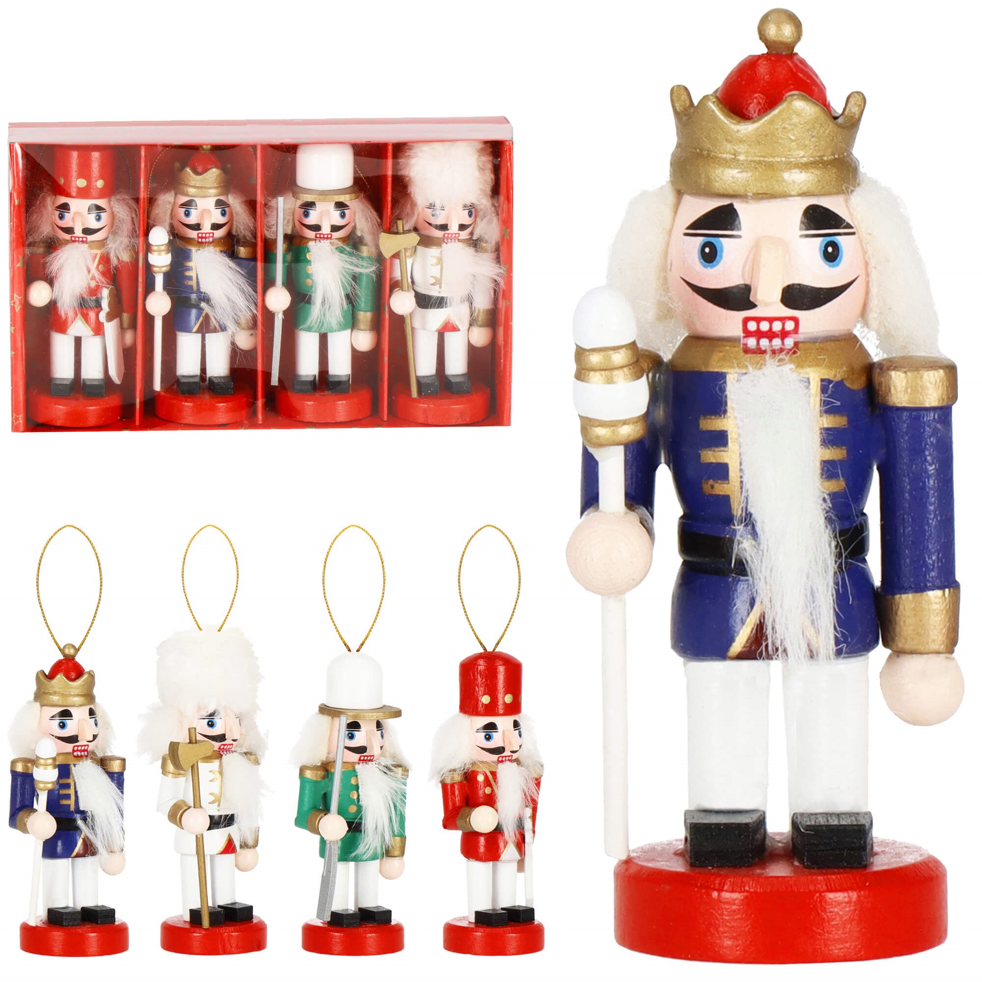 Christmas decoration Nutcracker Springos CA1110 10cm 4  | Buy online — Megaluks