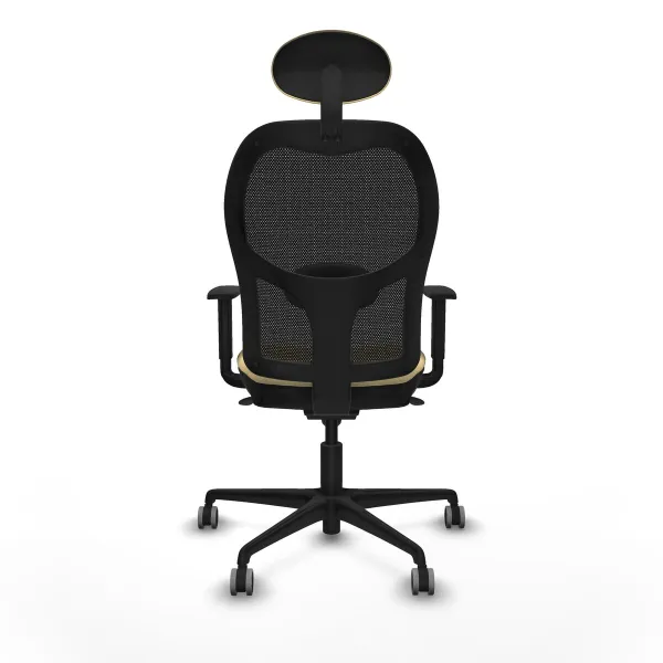 Office Chair with Headrest Jorquera Piqueras y Crespo 1D036G1 Cream