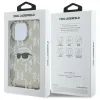 Karl Lagerfeld IML Karl Head Electroplated - Case for iPhone 16 Pro (black)