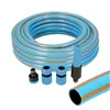 Hose with accessories kit EDM Blue 5/8" 20 mm x 25 m