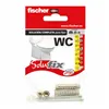 Fixing kit Fischer Solufix 502696 Toilet 6 Pieces