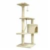 Scratching Post for Cats Paloma 40 x 40 x 114 cm Beige