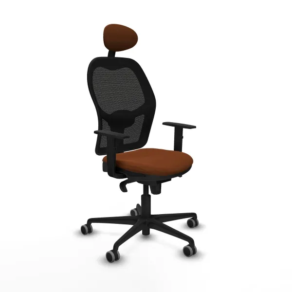 Office Chair Piqueras y Crespo 1D036G1 Brown Black