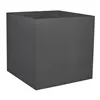 Plant pot EDA CF-6540042 Anthracite Dark grey Plastic Squared 49,5 x 49,5 x 49,5 cm