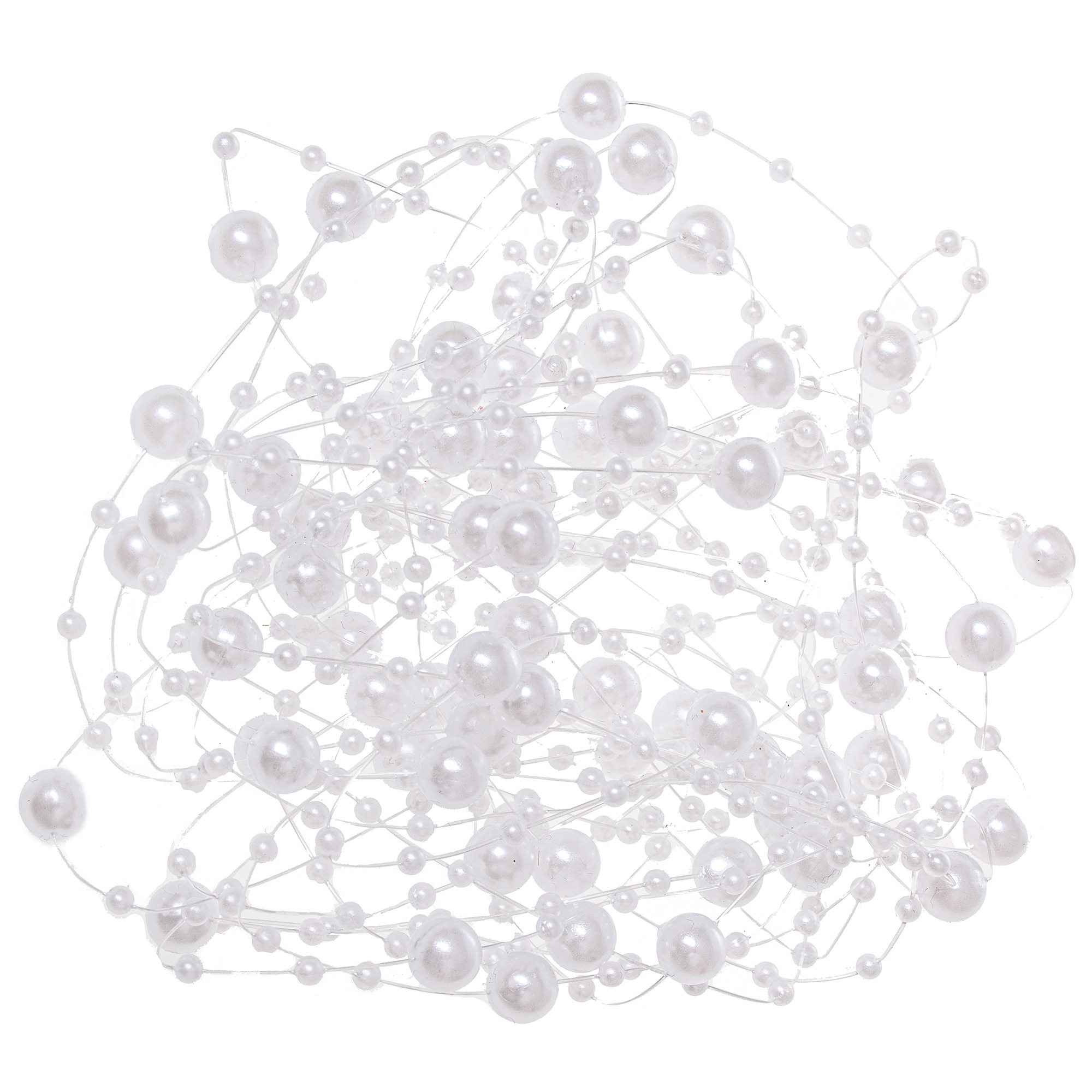 Pearl Garland Springos CA0210, White, Length 5 m | Buy online — Megaluks