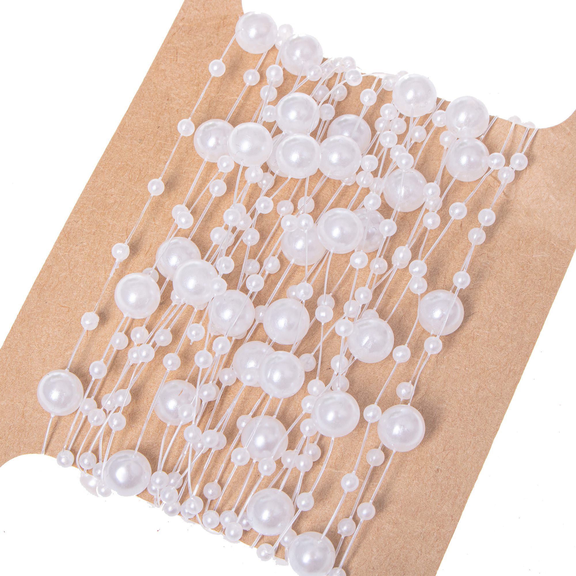Pearl Garland Springos CA0210, White, Length 5 m | Buy online — Megaluks