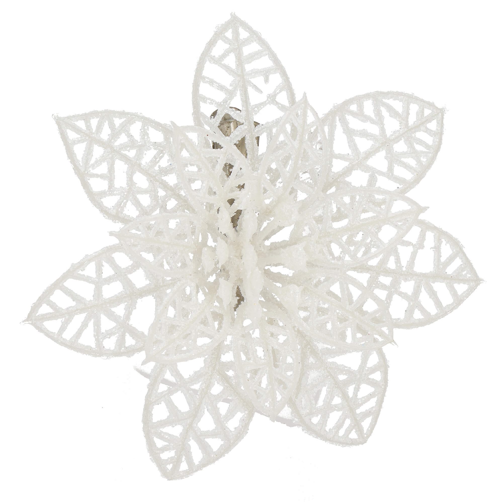 Christmas decoration "Poinsettia" Springos CA0723 11x11 cm
