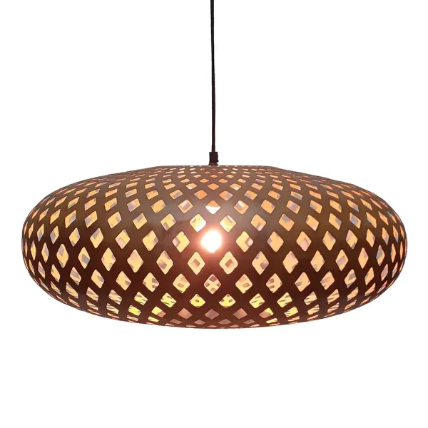 Ceiling Light 56 x 56 x 24 cm Golden Metal Cream