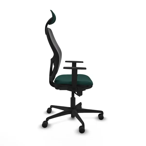 Office Chair with Headrest Jorquera Piqueras y Crespo 1D036N1 Green