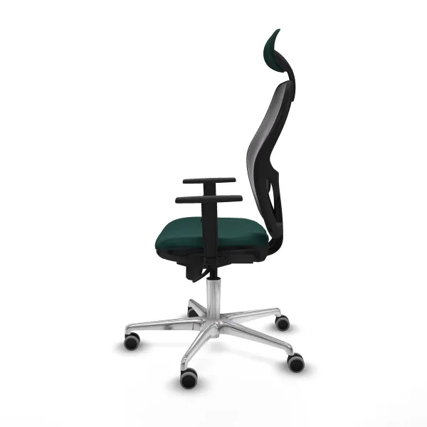 Office Chair with Headrest Jorquera Piqueras y Crespo 1D086G1 Green