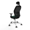 Biroja krēsls ar galvas atbalstu Jorquera Piqueras y Crespo 1D086G1 Zaļš