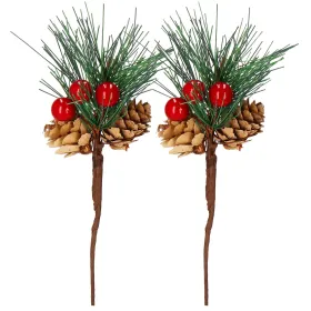 CA0807 KALĖDINIS Puošmenas "POINSETTIA" 16 CM | Pirkti internetu — Megaluks