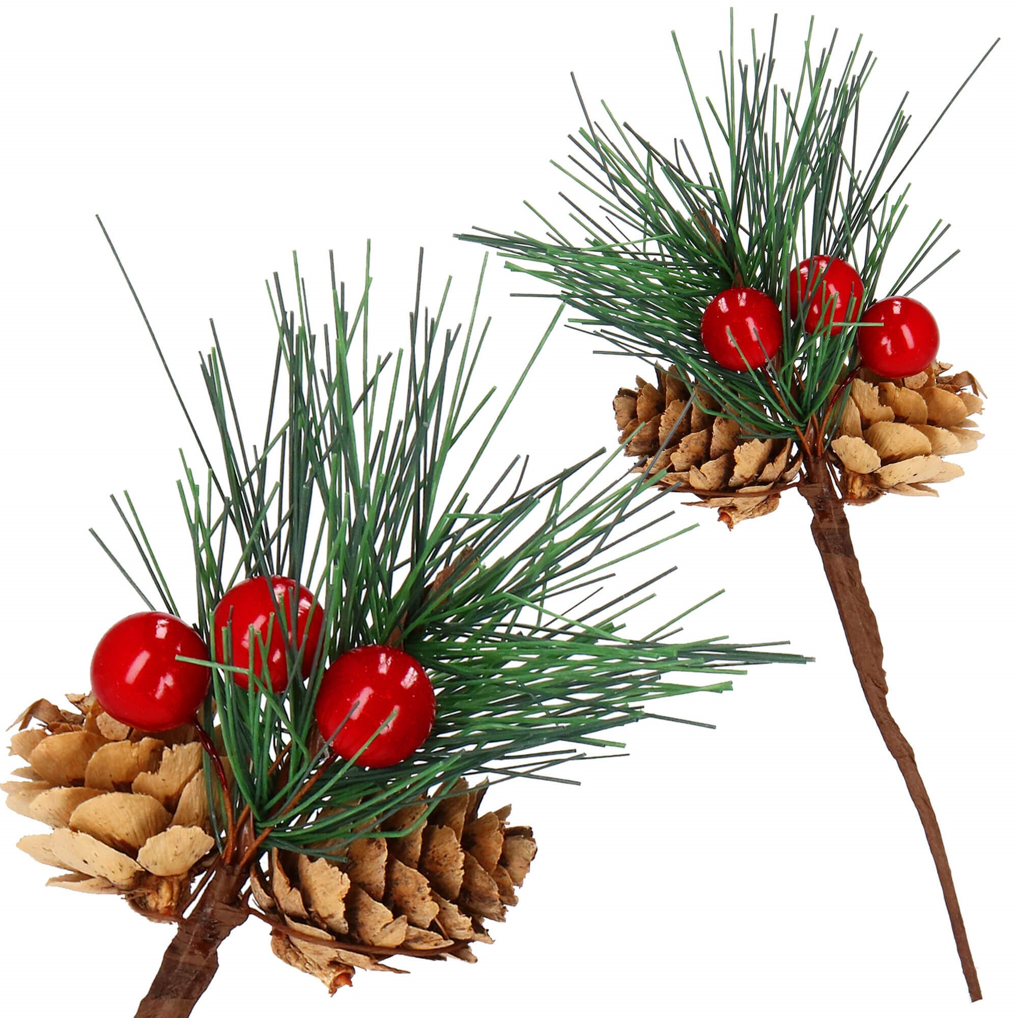CA0807 KALĖDINIS Puošmenas "POINSETTIA" 16 CM | Pirkti internetu — Megaluks