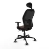 Office Chair Piqueras y Crespo 1D036G1 Black Dark brown